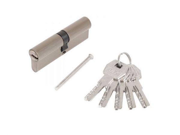 Евроцилиндр Стандарт MAX 90-5K SN(перф.ключ, 5ключей, Длина цилиндра 90 (40*10*40))