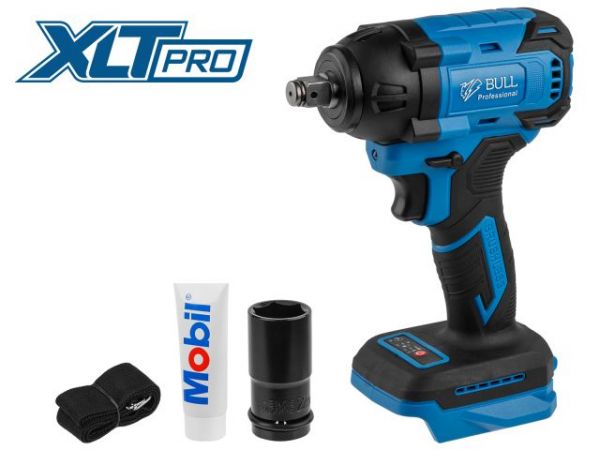 Ударный гайковерт BULL SC 1804 в кор. XLTpro SOLO БЕСЩЕТ., 18 В, 400 Н*м, 1/2'(вес 2.0 кг)