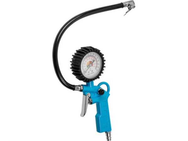 Пистолет для подкачки шин DGM TG10 с манометром(боковой манометр)