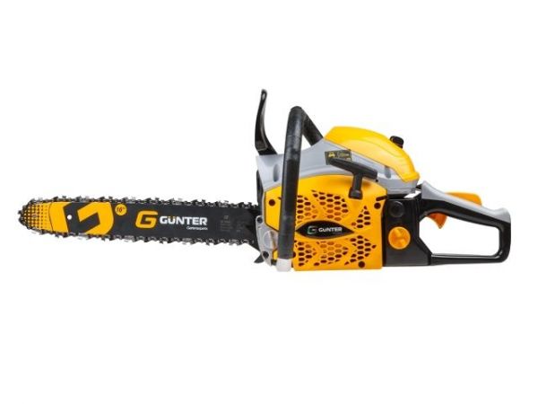 Бензопила Gunter MSH-4505 шина 40 см (16''), 3/8' LP, 1,3 мм, 57 зв.(2.20 кВт, 2.95 л.с., 45 см3, вес 7 кг)