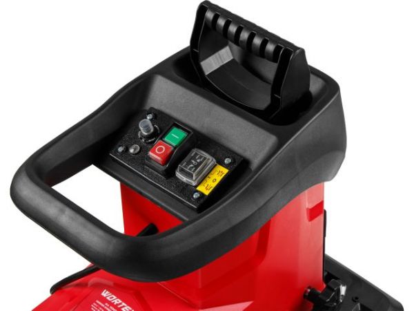 Садовый измельчитель WORTEX SE 4528 2.8 кВт, индукц.двиг., фреза, диам.веток 45 мм(2800 Вт, фреза, до 200 кг/ч, ветки до 45 мм, индукцион.двиг., 60 л контейнер, реверс)