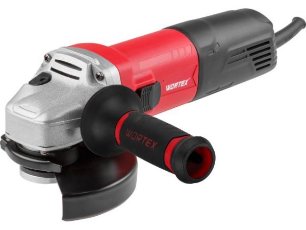 Одноручная углошлифмашина WORTEX AG 1210-1 в кор. 1000 Вт, 125 мм, 11000 об/мин(пылезащита двигателя и подшипника)