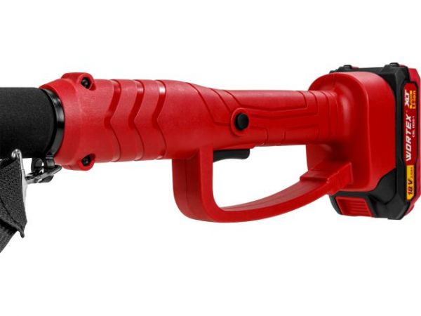 Аккум. секатор WORTEX CBS 2030 в кор. ALL1 SET, БЕСЩЕТ., 18 В, ветки до 28 мм + телескоп. штанга(3 ступени регулировки, 0,76 кг)