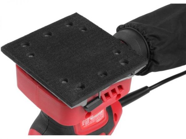 Виброшлифмашина WORTEX LX SS 1020 в кор. 240 Вт, 100х110 мм, 14000 кол/мин(крепление на липучке/скобах, 1.3 кг)