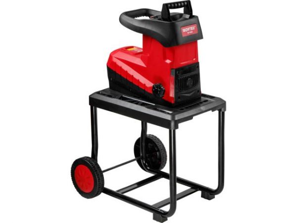 Садовый измельчитель WORTEX SE 4528 2.8 кВт, индукц.двиг., фреза, диам.веток 45 мм(2800 Вт, фреза, до 200 кг/ч, ветки до 45 мм, индукцион.двиг., 60 л контейнер, реверс)