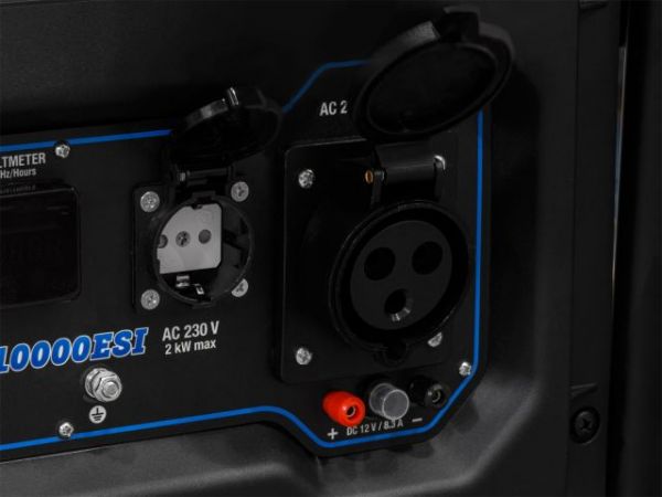 Электростанция (генератор инверторный бензиновый) ECO PE-10000ESI(инверторный, электростарт, 7.5 кВт, 230 В, автозапуск*, бак 25.0 л, вес 72 кг)