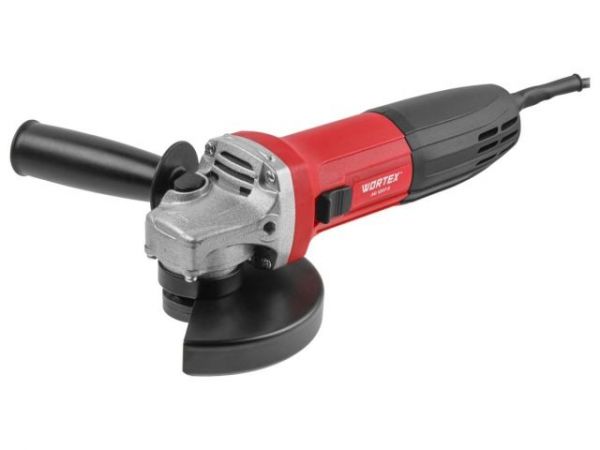 Одноручная углошлифмашина WORTEX AG 1207-5 в кор. 720 Вт, 125 мм, 10 000 об/мин(Пылезащита двигателя и подшипника, 5 отрезных кругов в ПОДАРОК!)
