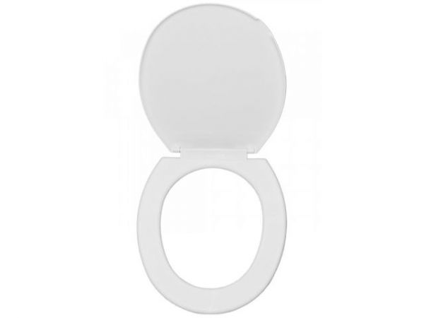 Сиденье для унитаза Стандарт Н белое, ИнкоЭр(И-Сиденье-Стандарт-Н-Белый Р)