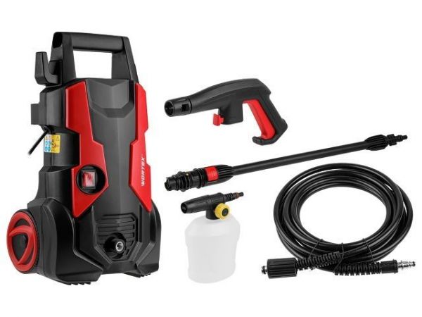 Очиститель высокого давления WORTEX PW 1420 1.90 кВт, 150 бар, 450 л/ч(мойка высокого давления, автомойка, ф-ция самовсасывания, алюминиевая помпа, шланг 5 м)