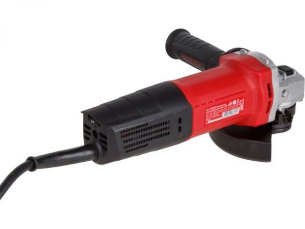 Одноручная углошлифмашина WORTEX LX AG 1211-2 в кор. 1100 Вт, 125 мм, 5500-11000 об/мин, рег. об. (шариковый подшипник, лабиринтное уплотнение, пылезащита двигателя)