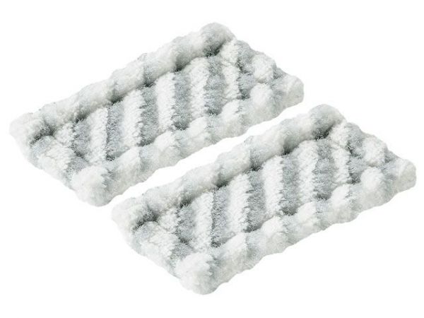 Насадка микрофибра маленькая GlassVAC BOSCH 2 шт.(2 салфетки из микрофибры, малые; для стеклоочистителя GlassVAC Bosch)