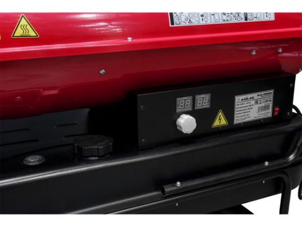 Нагреватель воздуха диз. ASILAK SLD-50000 прямой(50 кВт, 1100 куб.м/час, термостат)