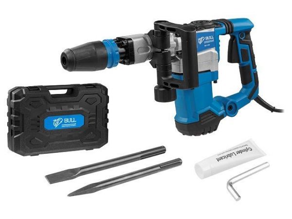 Отбойный молоток BULL SH 1101 1200 Вт, 12 Дж, SDS-max, 4000 уд/мин(вес 6,5 кг)
