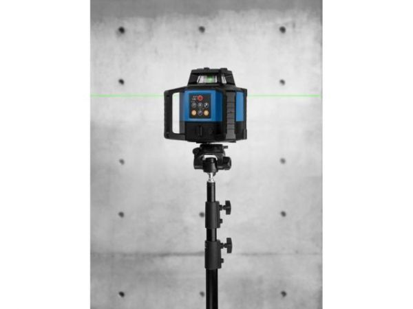 Нивелир лазерный ротационный BULL RL 3001 в чем., 300 м, +- 0,1 мм/м, зеленый
