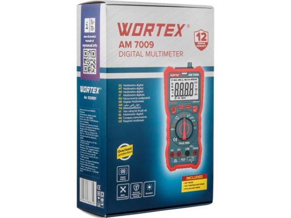 Мультиметр цифровой WORTEX AM 7009