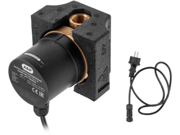 Насос циркуляционный COMFORT-ES I 15-1.5, A&P(5 Вт, 840 л/ч, 1,5 м, для ГВС)