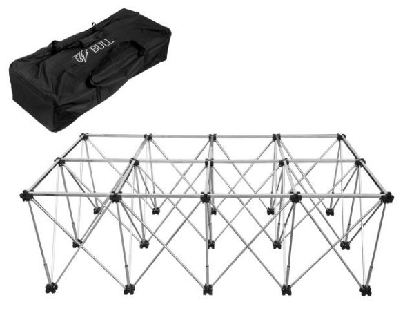 Подстолье складное (cороконожка) BULL TT 2211 224.5x115x76.5 см, нагрузка до 1800 кг(Сороконожка; сложен. разм.: 320х190х925 мм; 22 перекладины в комплекте; 15 точек опоры.)