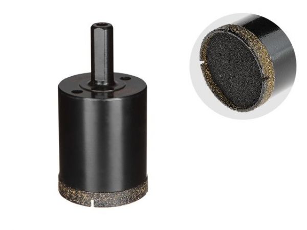 Коронка алмазная d 40мм керамогранит GEPARD (GP2077-40)(сверло алмазное трубчатое по керамограниту)