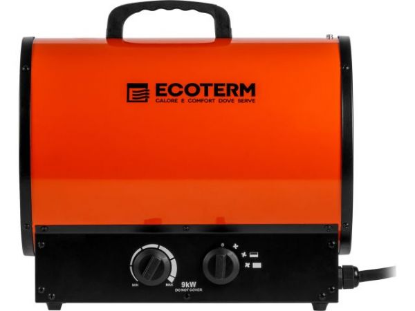 Нагреватель воздуха электр. Ecoterm EHR-09/3G(пушка, 9 кВт, 380 В, термостат)