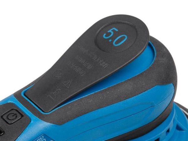 Эксцентриковая шлифмашина BULL OS 1550 E в кор. БЕСЩЕТ., 150 мм, 350 Вт, 4000-10000 об/мин(шнур - 4 м, амп. колебаний 5,0 мм)