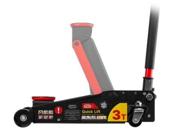 Домкрат подкатной 3т быстрый подъем 130-465мм STARTUL AUTO (ST8013-03)(h min 130мм, h max 465мм, Quick LIFT)
