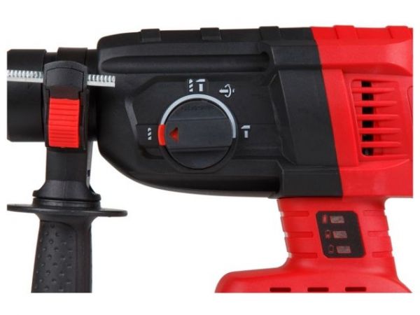 Перфоратор WORTEX CRH 1824-2 в кор. ALL1 XLT SOLO БЕСЩЕТ., 18 В, 2.6 Дж, 26 мм(вес 2.4 кг, 4 режима)