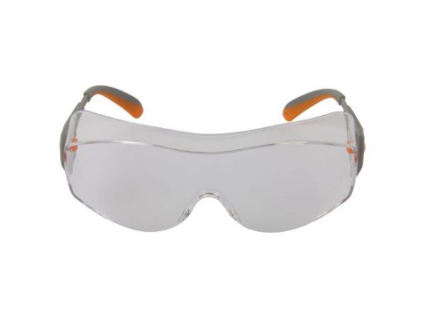 Очки открытые JETA SAFETY Oculus прозрачные(с боковой защитой и регулировкой дужек по длине и наклону)