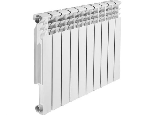 Радиатор биметаллический 500/80, 10 секций, серия Гродно, AV Engineering(Вес 12.7 кг, теплоотдача 1330 Вт)