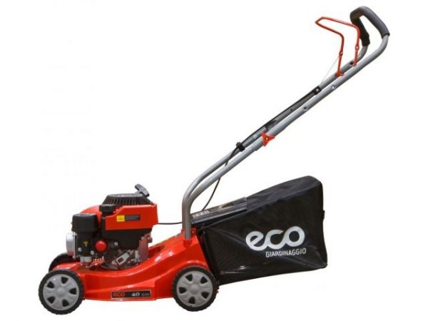 Газонокосилка бензиновая ECO LG-435(3.5 л.с., шир. 40 см, ручной привод, пластик. корпус, травосборник 40 л)