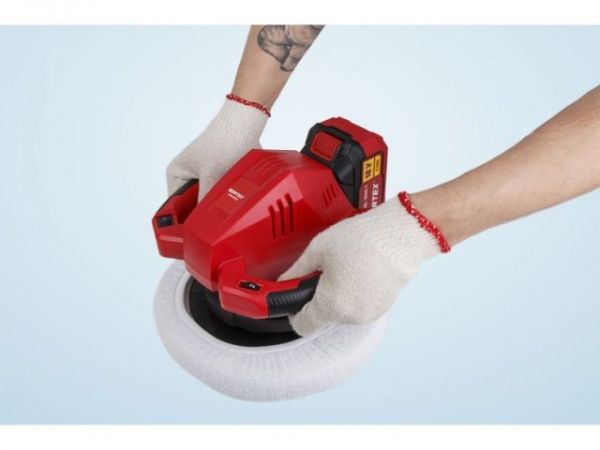 Полировальная машина WORTEX CPM 2518 E в кор. ALL1 XLT SOLO(18 В, 250 мм, 1500-3000 об/мин)