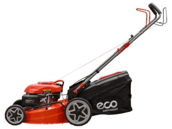 Газонокосилка бензиновая ECO LG-734 самоходная(5.5 л.с., шир. 51 см, самоходная, мульчир., стальн. корпус, травосборник 70 л)