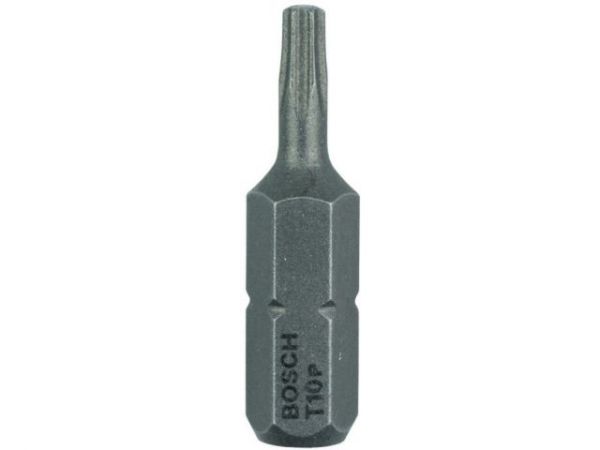 Насадка с шестигр. хв. Т10  25мм Bosch (3 шт)