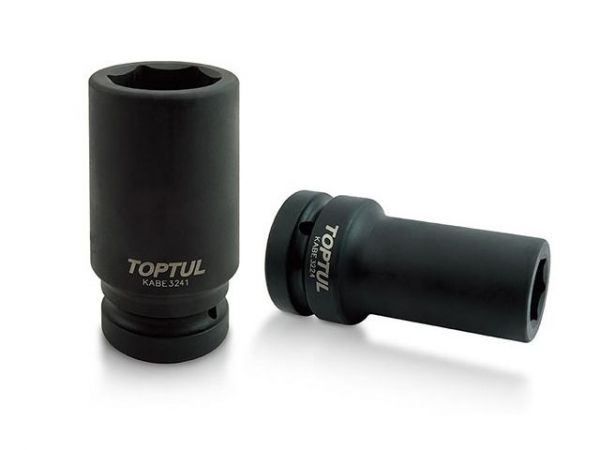 Головка ударн. 1' 22мм 6гр. глубокая TOPTUL(Длина - 108 мм.)