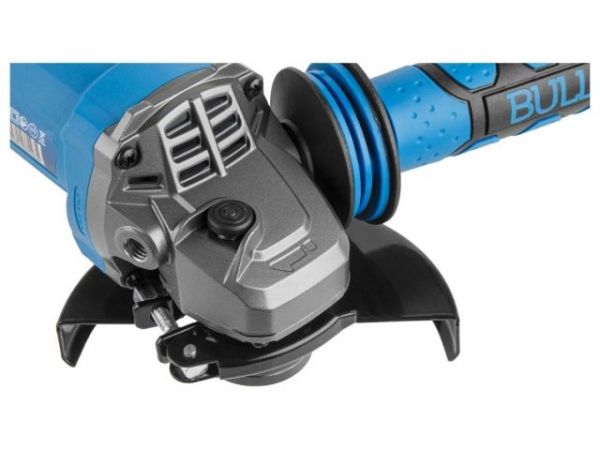 Одноручная углошлифмашина BULL WS 1216 в кор. БЕСЩЕТ., 125 мм, 1600 Вт, плав. пуск., конст. эл., 4 м