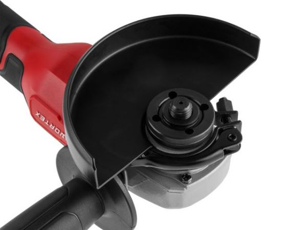 Углошлифмашина WORTEX CAG 1812-2 SE в кор. XLT SOLO БЕСЩЕТ., 18 В, 125 мм, 3000-8500 об/мин(бесщ. двиг., 6ти ступ. рег. об., вкл/выкл на панели, 3000-8500 об/мин; Anti-Kickback; Drop-Stop)