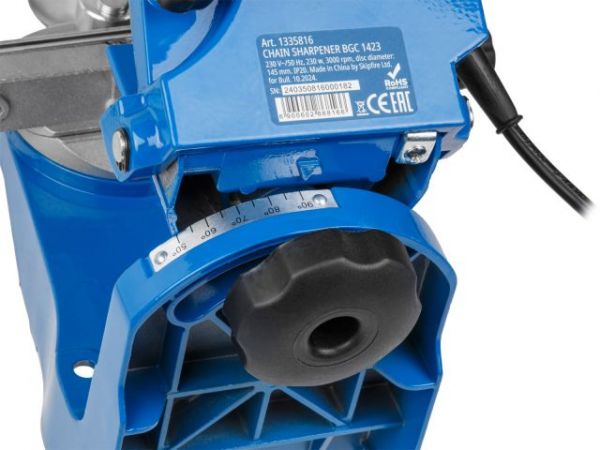 Станок заточной для цепи BULL BGC 1423 в кор.(230 Вт, 3000 об/мин, 2 диска в комплекте)