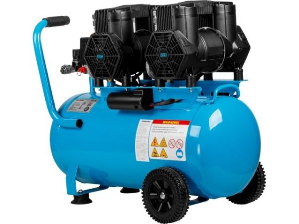 Компрессор DGM AC-450F безмасляный(520 л/мин, 8 атм, коаксиальный, безмасляный, ресив. 50 л, 230 В, 3 кВт)