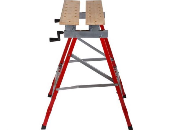 Верстак складной WORTEX WB 1060 в кор. БАМБУК, 605x640x800 мм, регулировка столешницы(нагрузка до 150 кг, масса 5,3 кг)