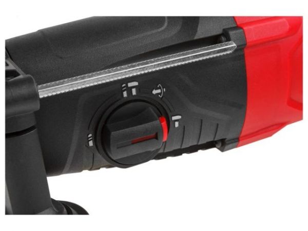 Перфоратор WORTEX RH 2629 в чем. + (2 зубила, 3 сверла) 800 Вт, 3.0 Дж, 26 мм, 4 режима, SDS-plus, Б(вес 3.1 кг)