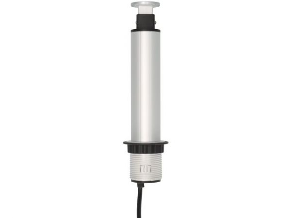 Удлинитель-башня 2м Tower-Power (3 роз, 2 USB, H05VV-F 3G1.5) Brennenstuhl(встраиваемый в столешницу, вертикальный выдвижной настольный удлинитель для постоянного монтажа)