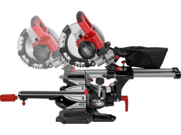 Торцовочная пила WORTEX CMS 2118-1 LM в кор. ALL1 XLT SOLO БЕСЩЕТ., 18 В, 210 мм, лазер(глуб. до 65 мм, шир. до 310 мм, лазер)