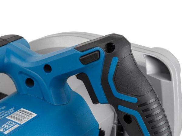 Циркулярная пила BULL KS 1601 в кор.  1300 Вт, 165х20 мм, до 55 мм(Литая алюминиевая платформа, 6000 об/мин)