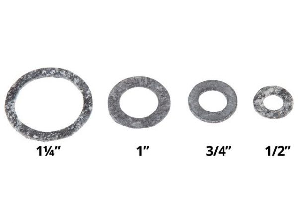 Прокладка паронитовая 1 1/4' 42х33 радиаторная h=2мм
