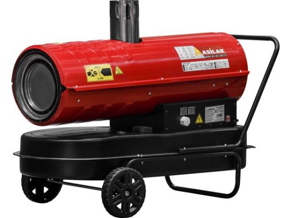 Нагреватель воздуха диз. ASILAK  SLD-30003 непрям(Мощность 30кВт; Производительность 720 м3/ч; Термостат)