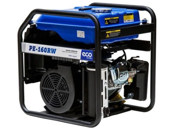 Электростанция сварочная ECO PE-160RW(1.1 кВт, 230 В, бак 15.0 л, для сварки постоянным током, 80А\160A)