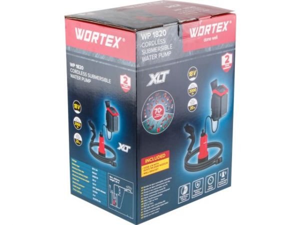 Насос погружной WORTEX WP 1820 ALL1 XLT SET(2000 л/час; высота напора до 20 м.)