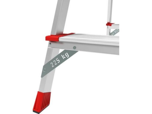 Лестница-стремянка алюм. двухст. 110 см 5 ступ. 7,5кг NV 3127 Новая высота(Макс. нагрузка - 225 кг.)