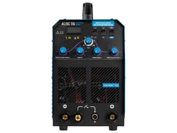 Инверторный аппарат аргонодуговой сварки SOLARIS TIG-220 AC/DC(AC/DC TIG; HF; MMA; 200 A; 150 В-240 В)