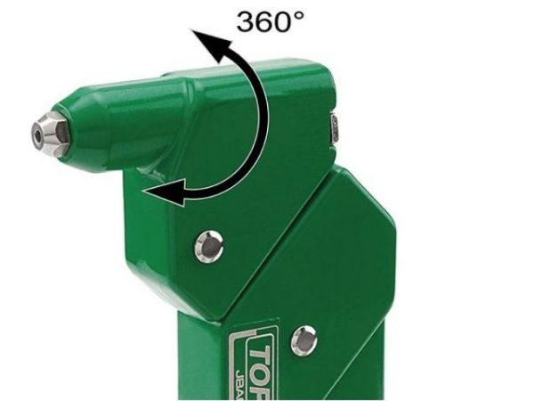 Заклепочник поворотный 2,4-4,8мм TOPTUL