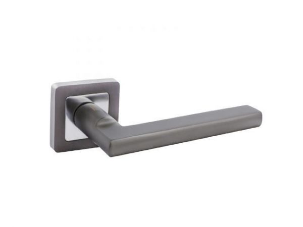 Ручка дверная 'ВЕНСАН' MBN (2640) графит АЛЛЮР